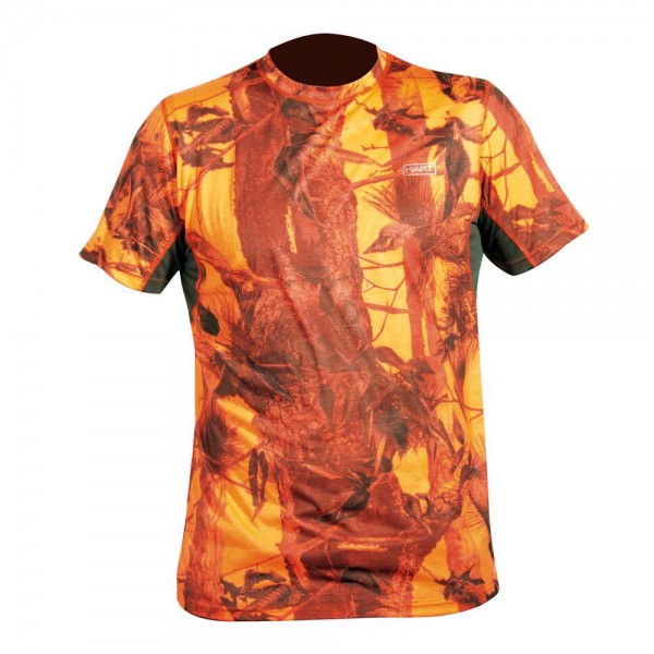 Hart Crew-S T-Shirt Kurzarm Camo Blaze