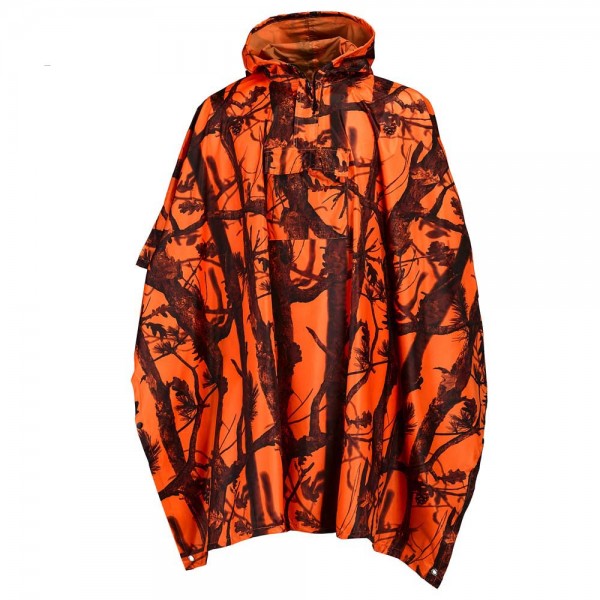 Percussion Poncho GhostCamo Blaze-Black