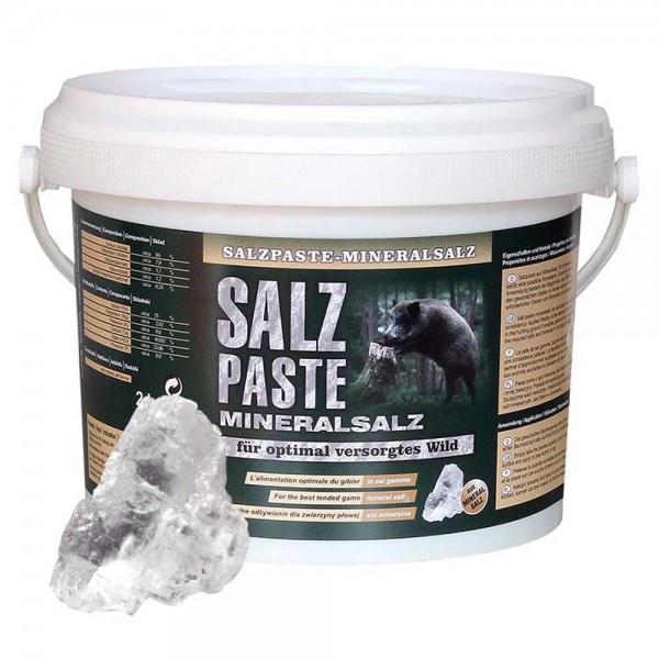 Salzpaste Mineralsatz im 2,5 kg Eimer