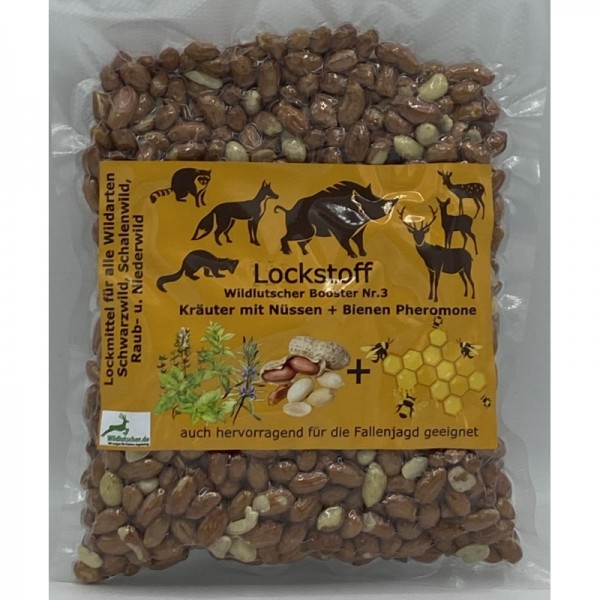 Lockstoff Booster Nr. 3 Kräuter mit Nüssen + Bienen Pheromone 1