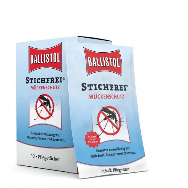 Ballistol Stichfrei Pflegetücher