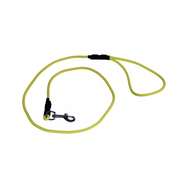 Biothane Rundleine mit Karabiner in Signalfarben