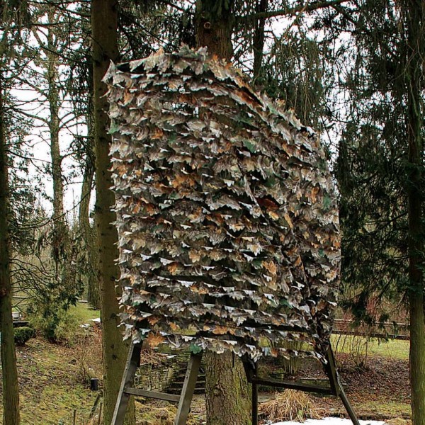 Tarnnetz mit Blätteroptik 1
