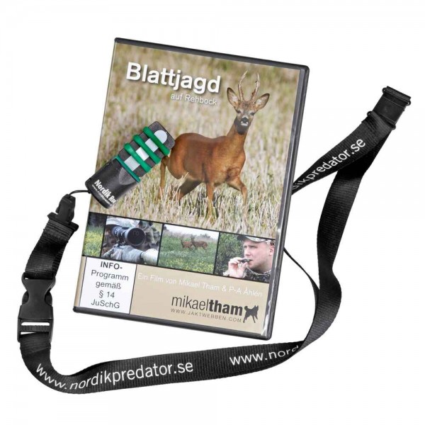 Nordik Roe Rehblatter + Blattjagd DVD im Set