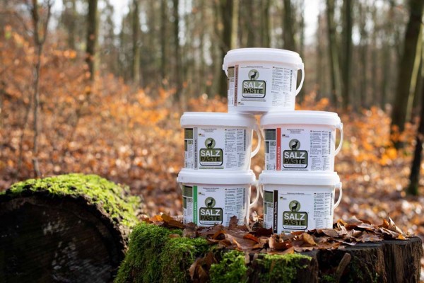 Salzpaste in verschiedenen Sorten