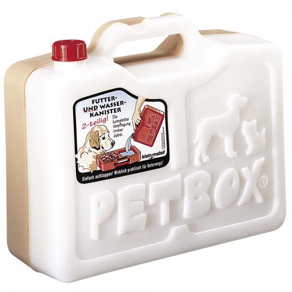 PETBOX Futter- und Wasserkanister 1