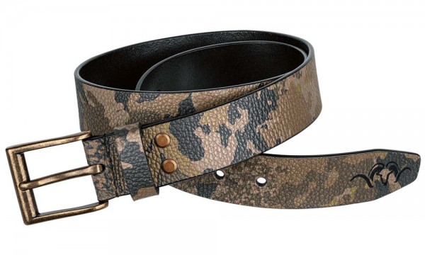 Blaser Ledergürtel in HunTec Camouflage 1