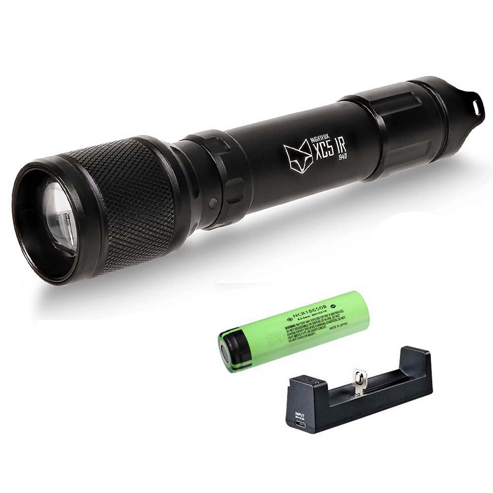 Nachtsichtgerät Tag Nacht Zielfernrohr DIY 850 nm IR-Taschenlampe mit 4,3 "LCD 