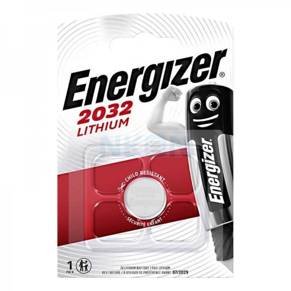 Energizer CR2032 3V Knopfzellenbatterie 1