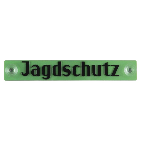 Hinweisschild Jagdschutz