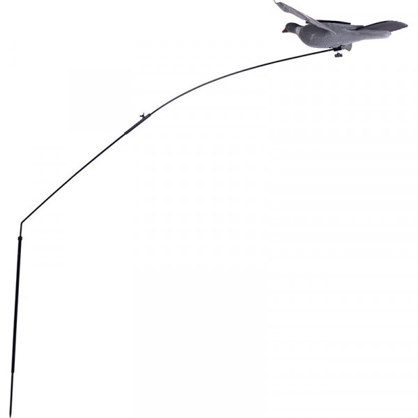 Lockrute "Step-Flap" für Taube und Krähe