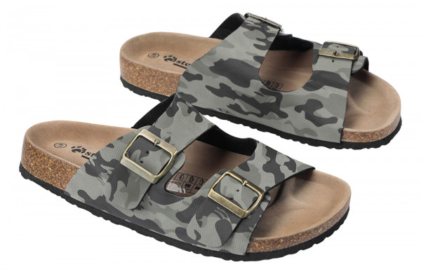 Stepland Sandalen in Camouflage 1