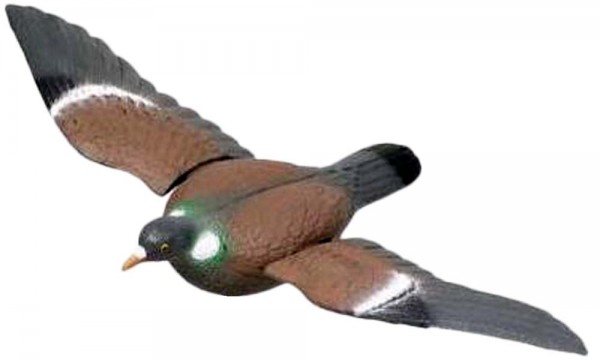 Locktaube mit bewegliche Flügel