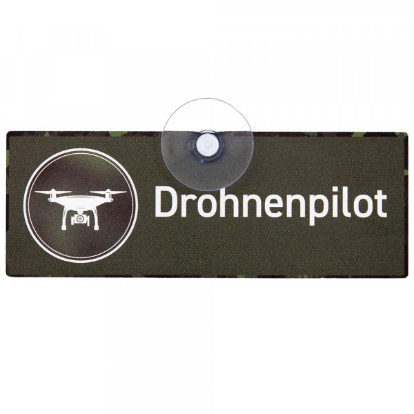 Autoschild "Drohnenpilot"