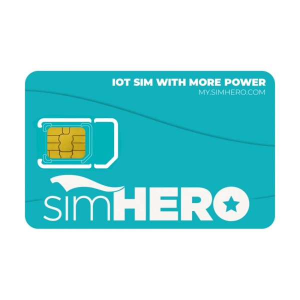 simHERO Multinetzwerk Prepaid SIM-Karte