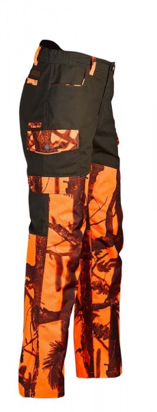 Percussion Roncier Jagdhose in Camo BlackBlaze