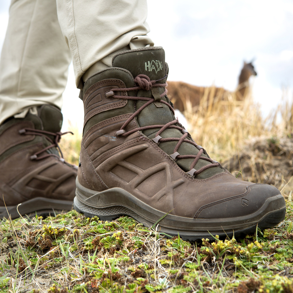 HAIX Black Eagle Nature GTX mid Outdoorstiefel Schuhe Bekleidung Jagerscheune