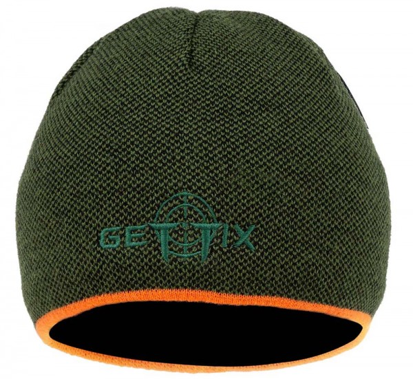 Gettix Strickmütze in Oliv