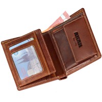 Geldbörse Big Five aus Büffelleder