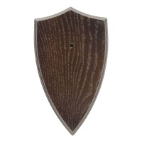 Gehörnbrettchen Rehbock Eiche Typ 4 dunkel