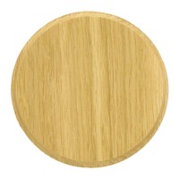 Keilerschild rund Eiche hell