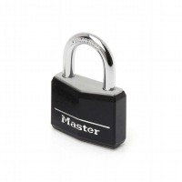 Masterlock Vorhängeschloss Schwarz