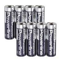 Panasonic Powerline AA Batterien 8 Stück