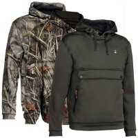 Percussion Softshell Hoodie mit Brusttasche