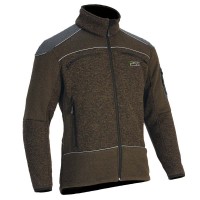 PSS X-treme Arctic Faserstrickjacke grün/melange