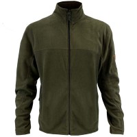 Rensing Fleecepullover Full-Zip in Oliv