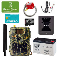 RevierSpion LTE Mini Funk-Wildkamera Komplettpaket im Bundle