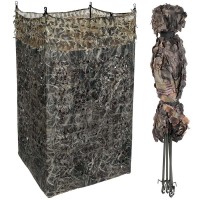 Tarnschirm mit vier Stangen