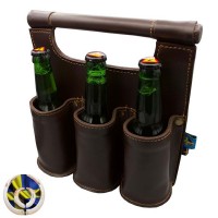 Swevest Bierträger aus Leder