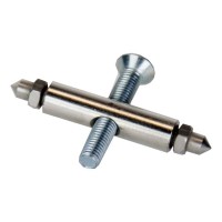 Trophäenhalterung Damhirsch aus Metall