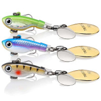 Truscend Jig Spinner Spinnköder 3er Set Spinnerbaits